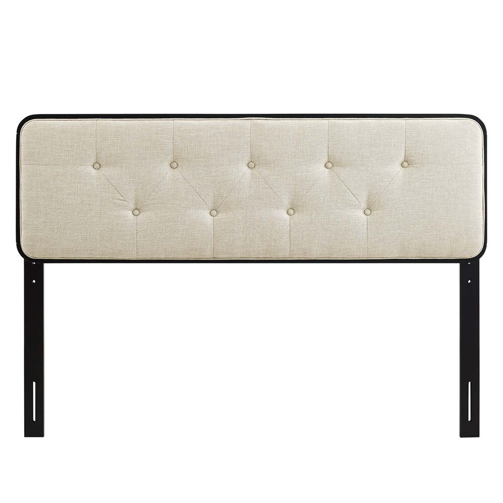Modway Collins Tufted Fabric and Wood Queen Headboard by Modway-MOD-6234
