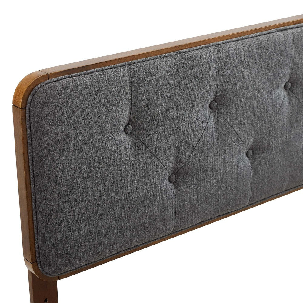 Modway Collins Tufted Fabric and Wood Queen Headboard by Modway-MOD-6234