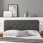 Modway Collins Tufted Fabric and Wood Queen Headboard by Modway-MOD-6234