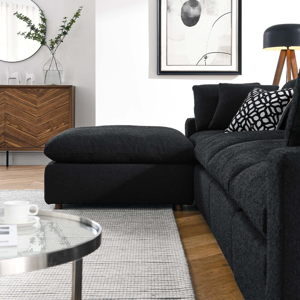 EEI-6365 Commix 5-Piece Down Filled Overstuffed Boucle Fabric Sectional Sofa by Modway