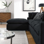 EEI-6365 Commix 5-Piece Down Filled Overstuffed Boucle Fabric Sectional Sofa by Modway