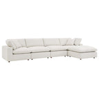 EEI-6365 Commix 5-Piece Down Filled Overstuffed Boucle Fabric Sectional Sofa by Modway