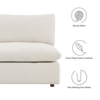 EEI-6367 Commix 5-Piece Down Filled Overstuffed Boucle Fabric Sectional Sofa by Modway