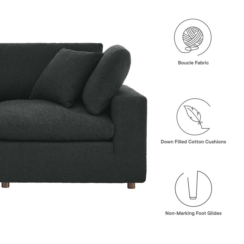 EEI-6368 Commix 5-Piece Down Filled Overstuffed Boucle Sectional Sofa by Modway