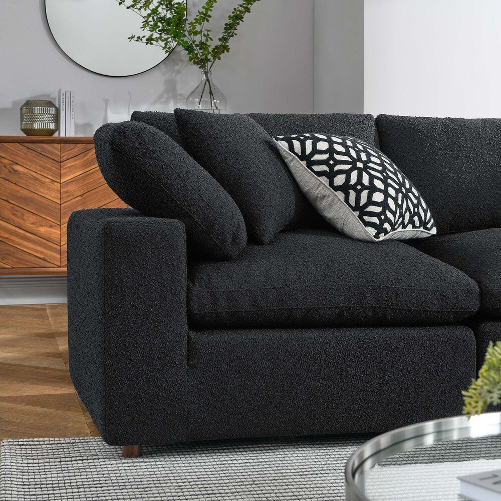 EEI-6368 Commix 5-Piece Down Filled Overstuffed Boucle Sectional Sofa by Modway