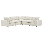 EEI-6368 Commix 5-Piece Down Filled Overstuffed Boucle Sectional Sofa by Modway