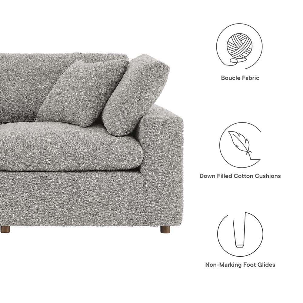 EEI-6368 Commix 5-Piece Down Filled Overstuffed Boucle Sectional Sofa by Modway
