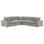 EEI-6368 Commix 5-Piece Down Filled Overstuffed Boucle Sectional Sofa by Modway