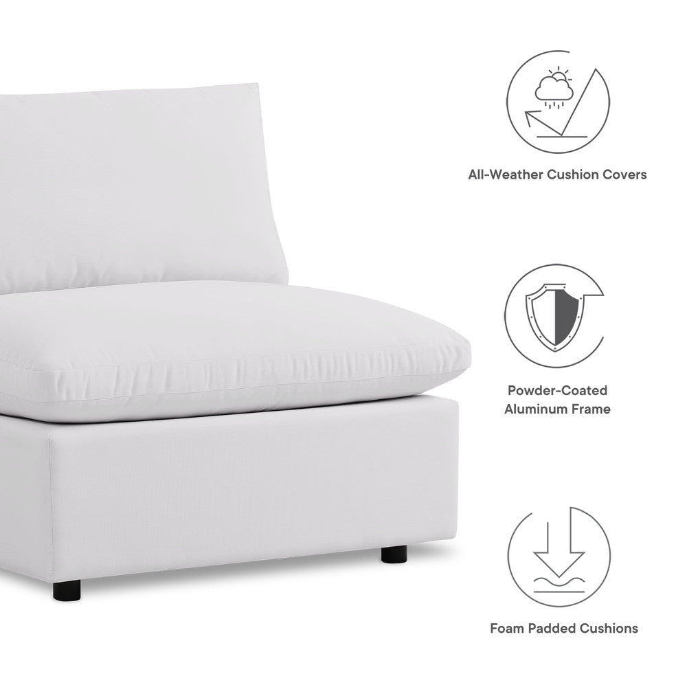 EEI-5587 Commix 5-Piece Outdoor Patio Sectional Sofa by Modway