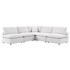 EEI-5587 Commix 5-Piece Outdoor Patio Sectional Sofa by Modway