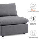 EEI-5588 Commix 5-Piece Sunbrella&reg; Outdoor Patio Sectional Sofa by Modway