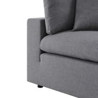 EEI-5588 Commix 5-Piece Sunbrella&reg; Outdoor Patio Sectional Sofa by Modway