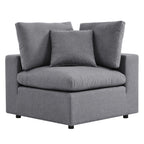 EEI-5588 Commix 5-Piece Sunbrella&reg; Outdoor Patio Sectional Sofa by Modway