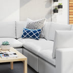 EEI-5590 Commix 5-Piece Sunbrella&reg; Outdoor Patio Sectional Sofa by Modway