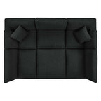 EEI-6372 Commix 6-Piece Down Filled Overstuffed Boucle Fabric Sectional Sofa by Modway