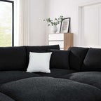 EEI-6372 Commix 6-Piece Down Filled Overstuffed Boucle Fabric Sectional Sofa by Modway
