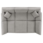EEI-6372 Commix 6-Piece Down Filled Overstuffed Boucle Fabric Sectional Sofa by Modway