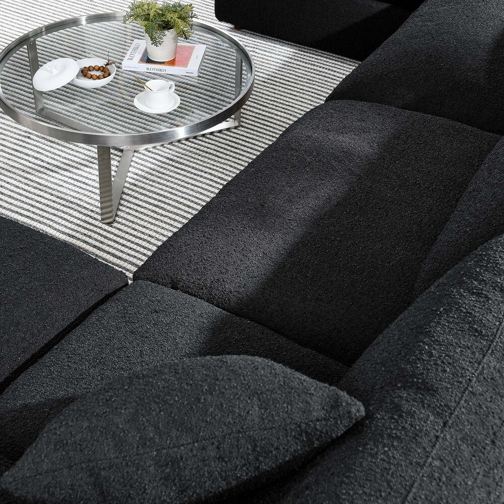 EEI-6366 Commix 6-Piece Down Filled Overstuffed Boucle Sectional Sofa by Modway
