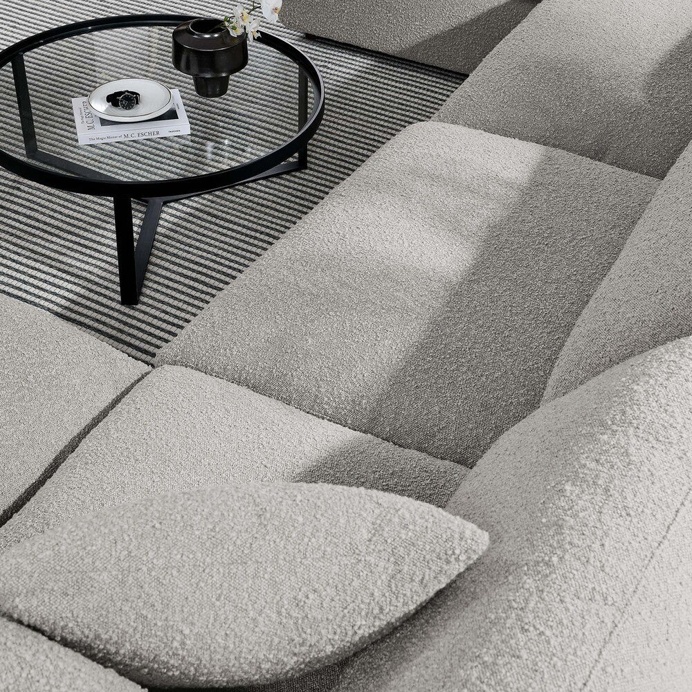 EEI-6366 Commix 6-Piece Down Filled Overstuffed Boucle Sectional Sofa by Modway