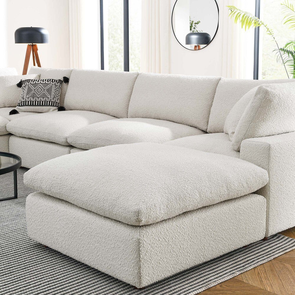 EEI-6370 Commix 7-Piece Down Filled Overstuffed Boucle Sectional Sofa by Modway