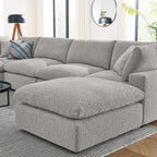 EEI-6370 Commix 7-Piece Down Filled Overstuffed Boucle Sectional Sofa by Modway