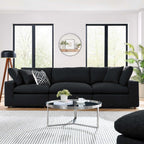 EEI-6362 Commix Down Filled Overstuffed Boucle Fabric 3-Seater Sofa by Modway