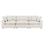 EEI-6362 Commix Down Filled Overstuffed Boucle Fabric 3-Seater Sofa by Modway