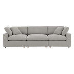 EEI-6362 Commix Down Filled Overstuffed Boucle Fabric 3-Seater Sofa by Modway