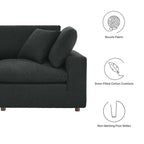 EEI-6364 Commix Down Filled Overstuffed Boucle Fabric 4-Seater Sofa by Modway
