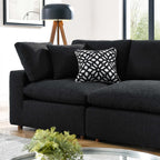 EEI-6364 Commix Down Filled Overstuffed Boucle Fabric 4-Seater Sofa by Modway