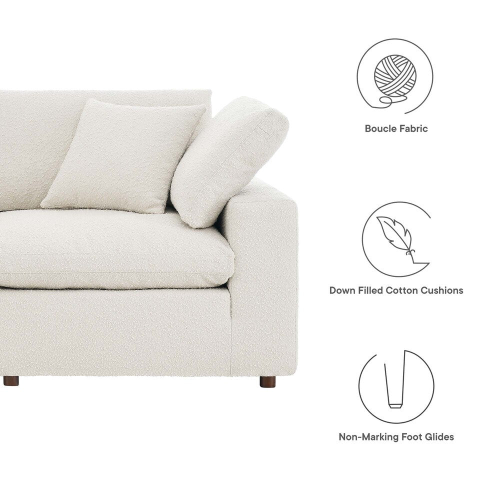 EEI-6364 Commix Down Filled Overstuffed Boucle Fabric 4-Seater Sofa by Modway