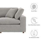 EEI-6364 Commix Down Filled Overstuffed Boucle Fabric 4-Seater Sofa by Modway
