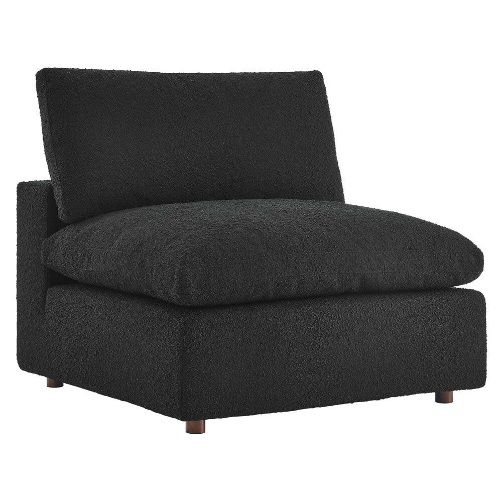 EEI-6257 Commix Down Filled Overstuffed Boucle Fabric Armless Chair by Modway