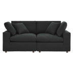 EEI-6361 Commix Down Filled Overstuffed Boucle Fabric Loveseat by Modway