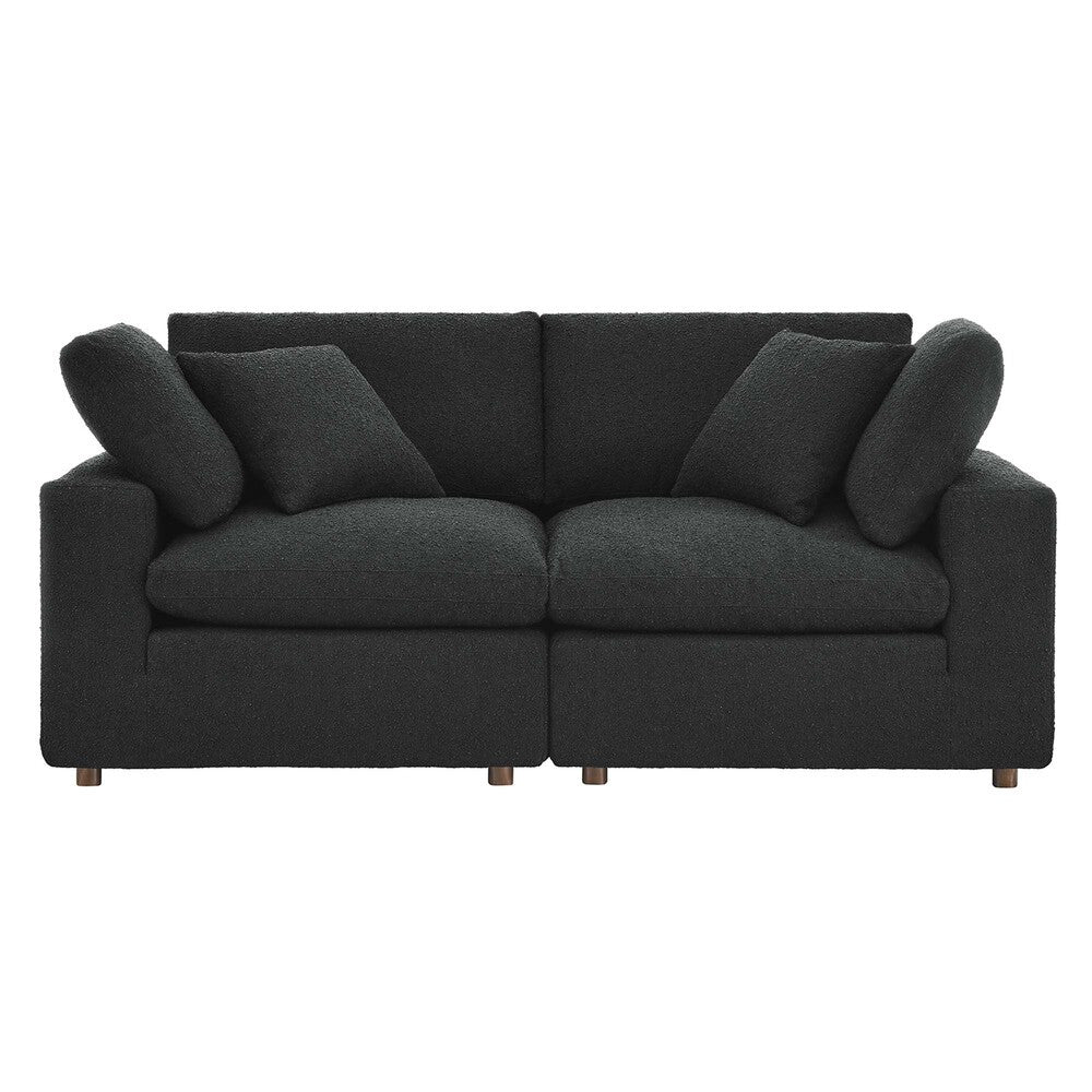EEI-6361 Commix Down Filled Overstuffed Boucle Fabric Loveseat by Modway