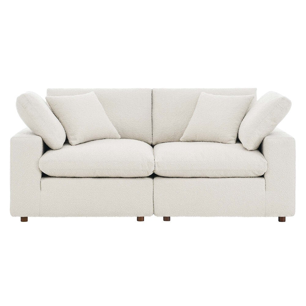 EEI-6361 Commix Down Filled Overstuffed Boucle Fabric Loveseat by Modway