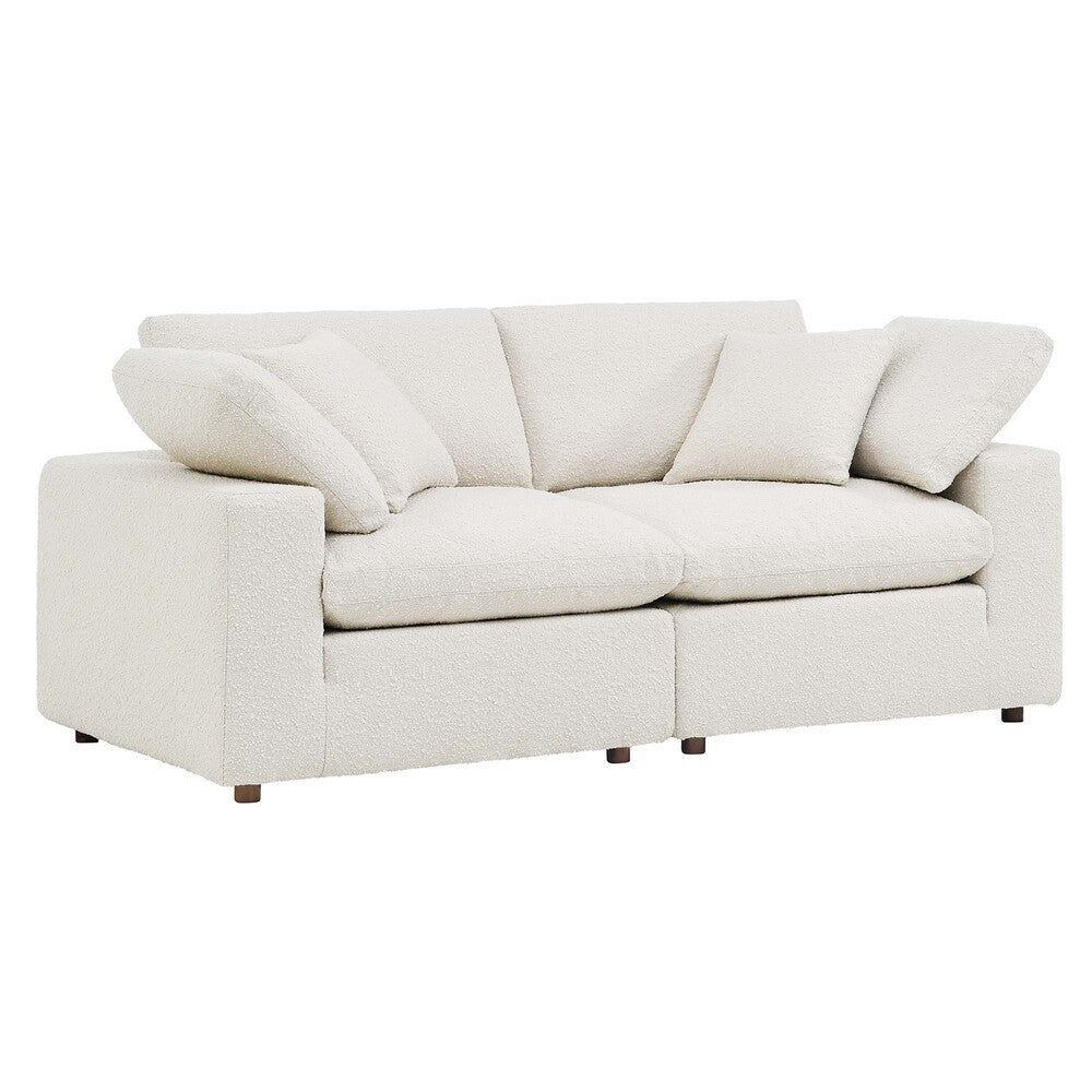 EEI-6361 Commix Down Filled Overstuffed Boucle Fabric Loveseat by Modway