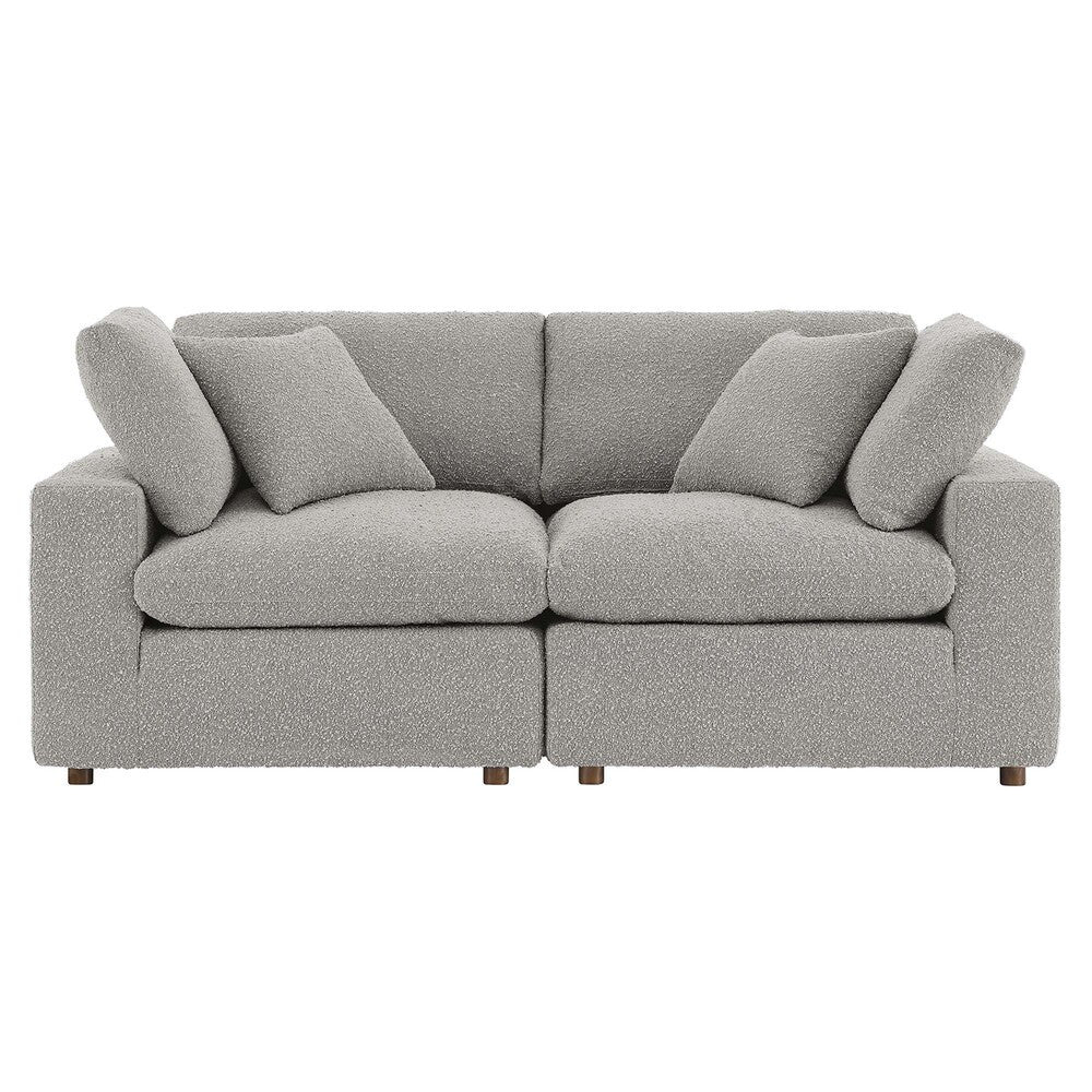 EEI-6361 Commix Down Filled Overstuffed Boucle Fabric Loveseat by Modway