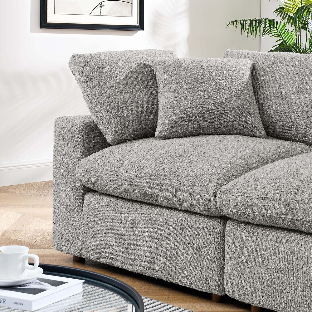 EEI-6361 Commix Down Filled Overstuffed Boucle Fabric Loveseat by Modway