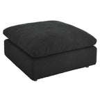 EEI-6258 Commix Down Filled Overstuffed Boucle Fabric Ottoman by Modway