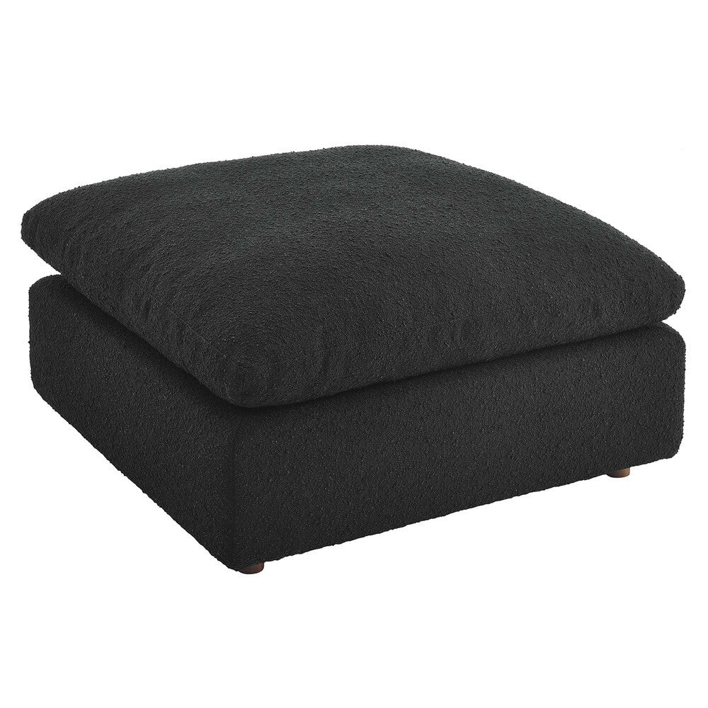 EEI-6258 Commix Down Filled Overstuffed Boucle Fabric Ottoman by Modway