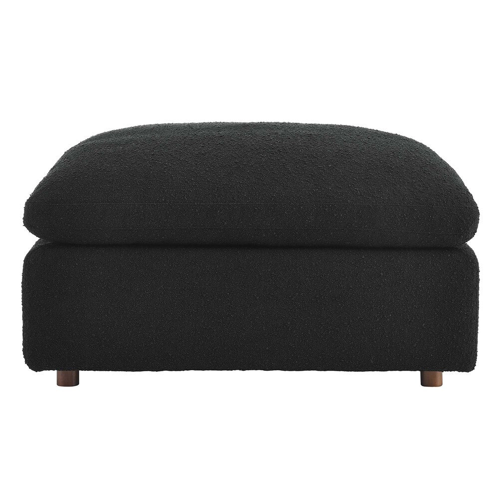 EEI-6258 Commix Down Filled Overstuffed Boucle Fabric Ottoman by Modway