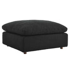 EEI-6258 Commix Down Filled Overstuffed Boucle Fabric Ottoman by Modway