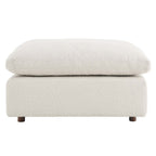 EEI-6258 Commix Down Filled Overstuffed Boucle Fabric Ottoman by Modway