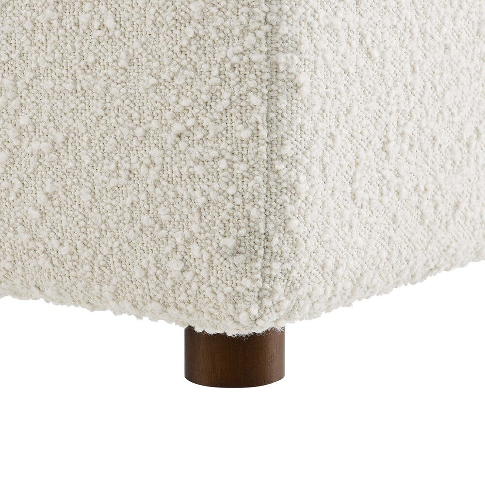 EEI-6258 Commix Down Filled Overstuffed Boucle Fabric Ottoman by Modway
