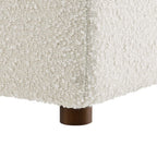 EEI-6258 Commix Down Filled Overstuffed Boucle Fabric Ottoman by Modway