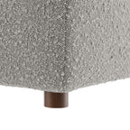EEI-6258 Commix Down Filled Overstuffed Boucle Fabric Ottoman by Modway
