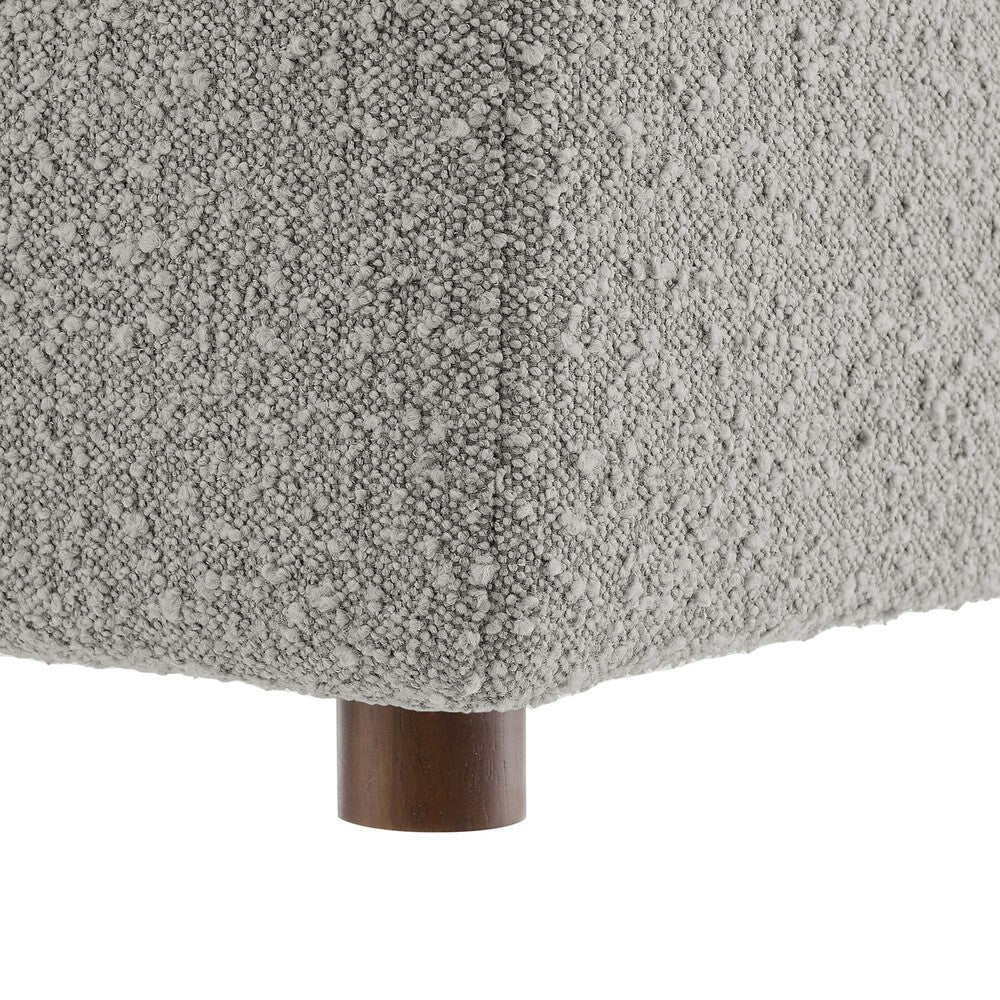 EEI-6258 Commix Down Filled Overstuffed Boucle Fabric Ottoman by Modway