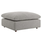 EEI-6258 Commix Down Filled Overstuffed Boucle Fabric Ottoman by Modway