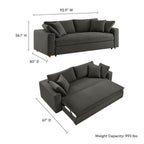 Modway Commix Down Filled Overstuffed Sleeper Sofa by Modway-EEI-7080